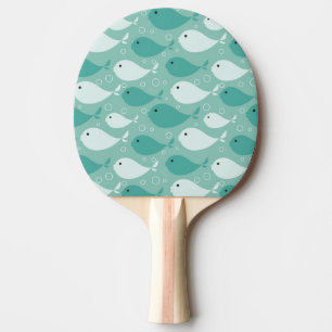Raquette De Ping Pong modelez avec les poissons 2