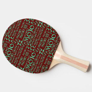 Raquette De Ping Pong Mojo green magie rouge pagaie de ping pong 2 côtés