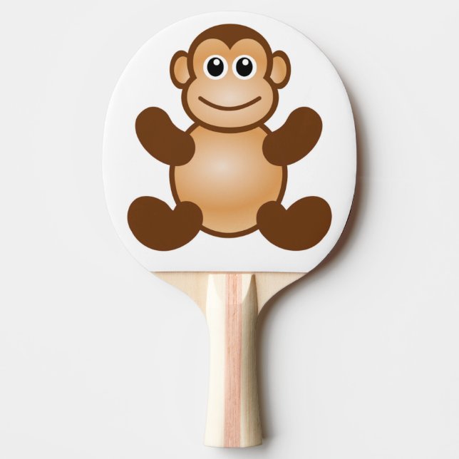 RAQUETTE DE PING PONG MONKEY (Devant)