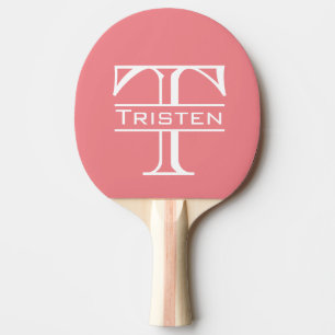Raquette De Ping Pong Monogramme