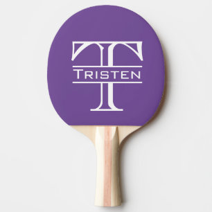 Raquette De Ping Pong Monogramme