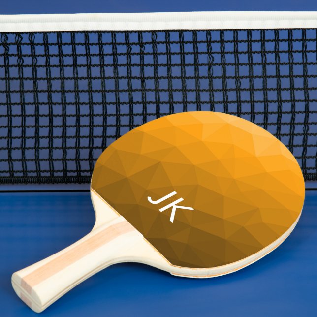 Raquette De Ping Pong Monogramme à motif de maillage géométrique à dégra (Insitu)