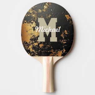 Raquette De Ping Pong Monogramme personnalisé Nom Cool Sports Hommes