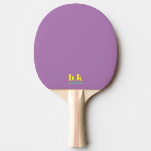 Raquette De Ping Pong Monogramme Violet Clair