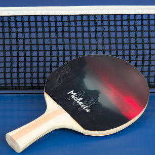 Raquette De Ping Pong Monographie des nuages brûlants, du brouillard et