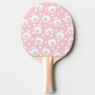 Raquette De Ping Pong Motif 2 d'amour