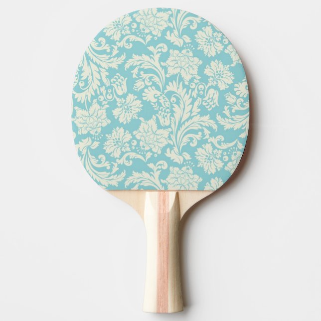 Raquette De Ping Pong Motif 3 de damassé (Devant)