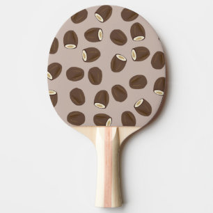 Raquette De Ping Pong Motif à la noix de coco