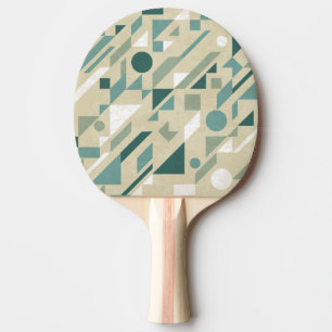 Raquette De Ping Pong Motif abstrait