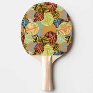 Raquette De Ping Pong Motif abstrait