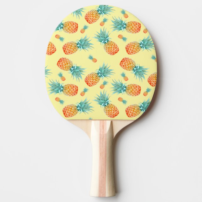 Raquette De Ping Pong Motif ananas (Devant)