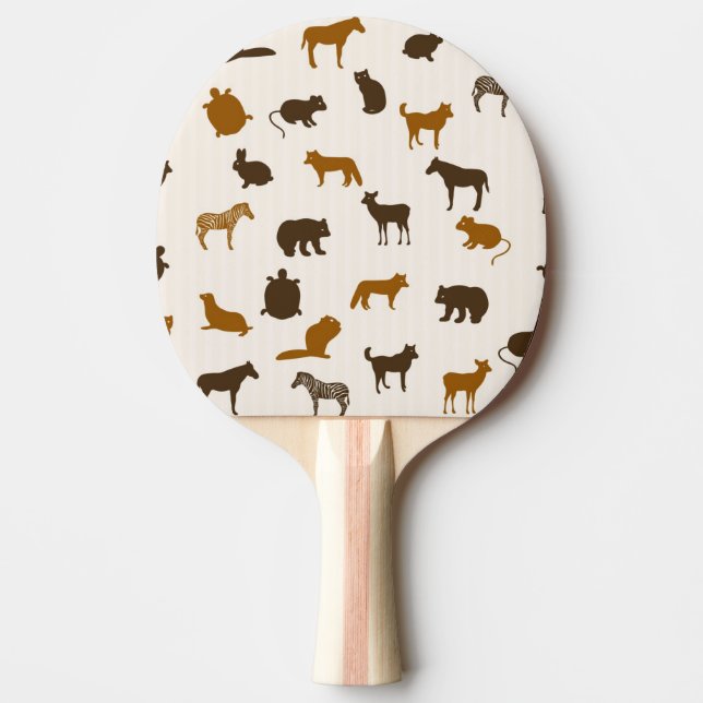 Raquette De Ping Pong Motif animal 1 (Devant)