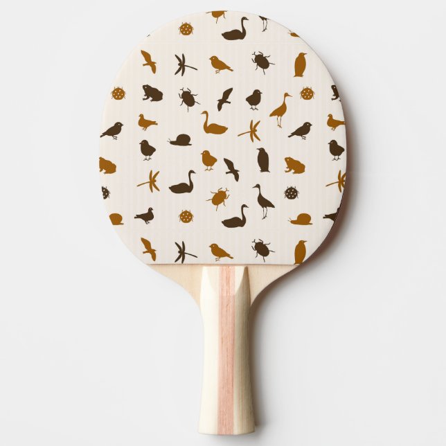 Raquette De Ping Pong Motif animal 2 (Devant)