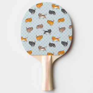 Raquette De Ping Pong motif avec les chats drôles