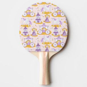 Raquette De Ping Pong motif avec une princesse