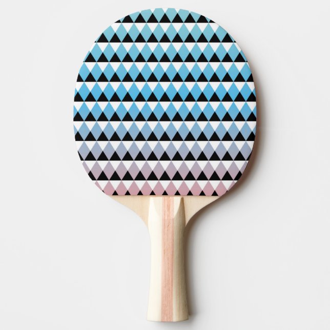 Raquette De Ping Pong Motif aztèque tribal d'Ombre (Devant)