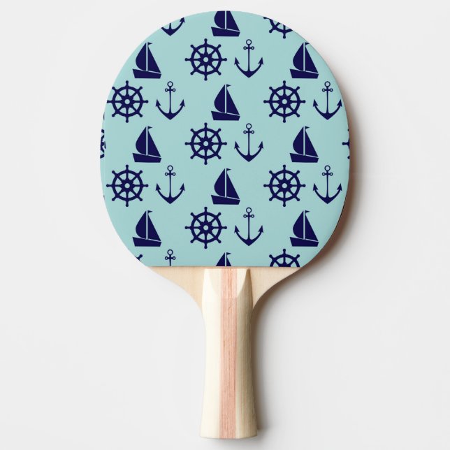 Raquette De Ping Pong Motif balnéaire (Devant)
