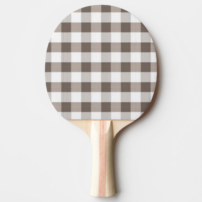 Raquette De Ping Pong Motif Brown de nappe (Devant)