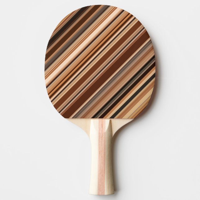 Raquette De Ping Pong Motif Brown trié (Devant)