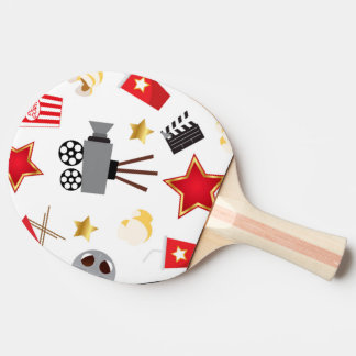 Raquette De Ping Pong Motif d'amant de film