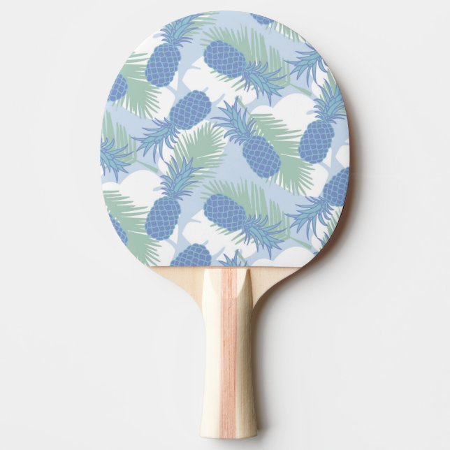 Raquette De Ping Pong Motif d'ananas tropical Pastel (Devant)