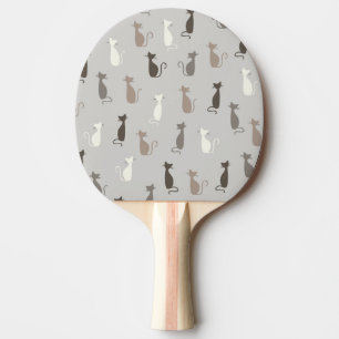 Raquette De Ping Pong Motif de chats