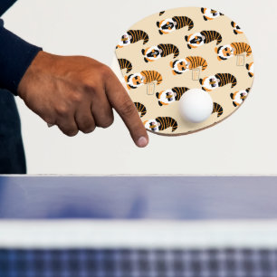 Raquette De Ping Pong Motif De Gnomes, Halloween Gnomes Trick Ou Treat