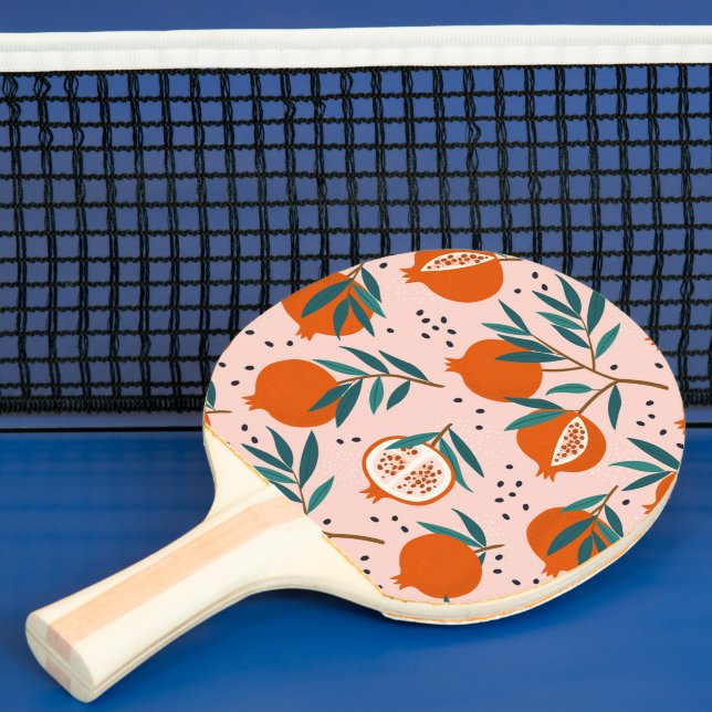 Raquette De Ping Pong Motif de grenade coloré (Insitu)