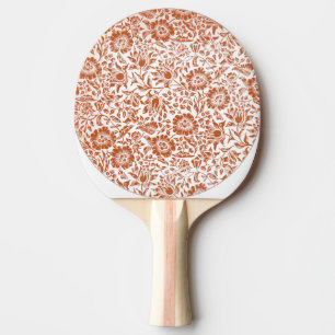 Raquette De Ping Pong Motif de Mauve de William Morris : Floral Terracot