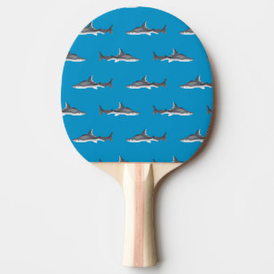 Raquette De Ping Pong Motif de requins