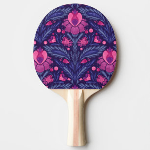 Raquette De Ping Pong Motif décoratif avec coeur