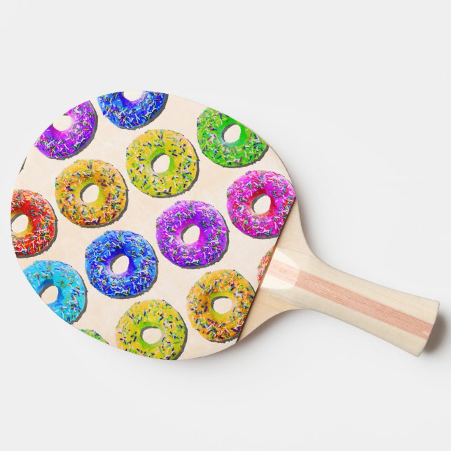 Raquette De Ping Pong Motif délicieux de butées toriques (Côté)