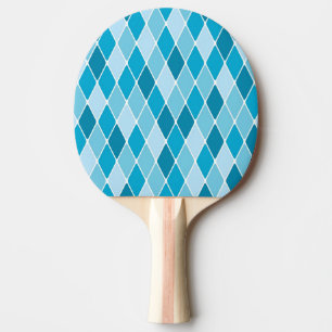 Raquette De Ping Pong Motif d'hiver de harlequin