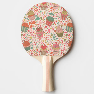 Raquette De Ping Pong Motif doux