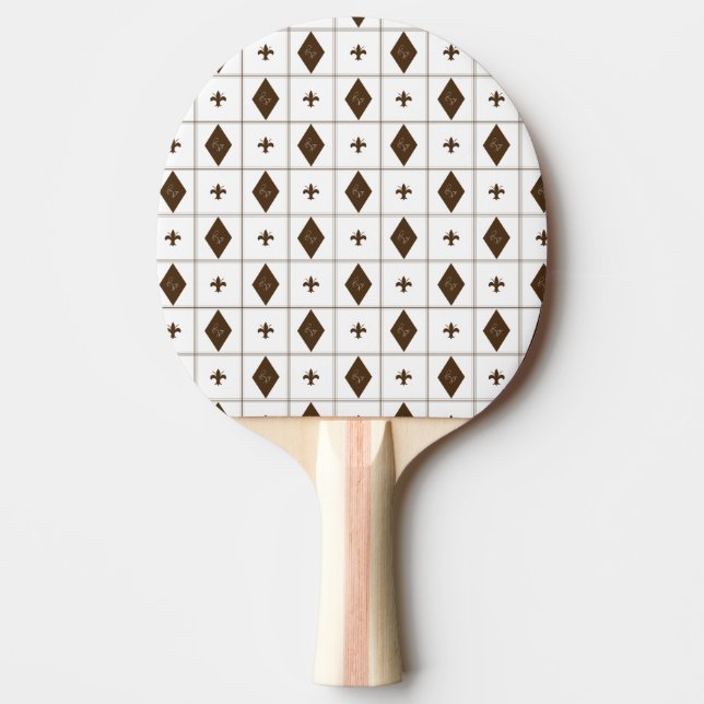 Raquette De Ping Pong Motif élégant (Devant)
