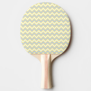 Raquette De Ping Pong Motif en pastel de Chevron