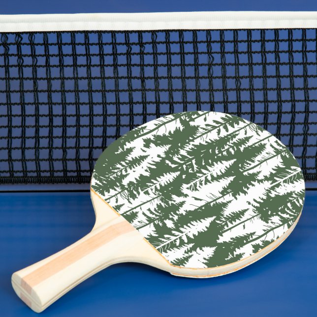 Raquette De Ping Pong Motif forestier (Insitu)
