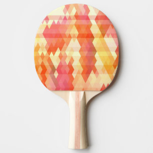 Raquette De Ping Pong Motif géométrique 1