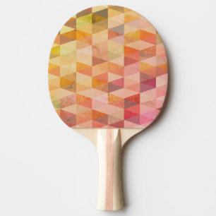 Raquette De Ping Pong Motif géométrique Triangle souple