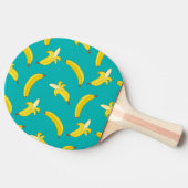 Raquette De Ping Pong Motif illustré par bananes allé drôle (Côté)
