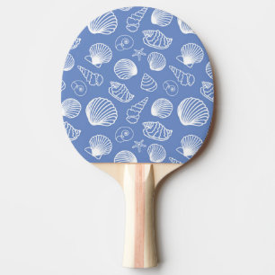 Raquette De Ping Pong Motif impertinent de coquillage