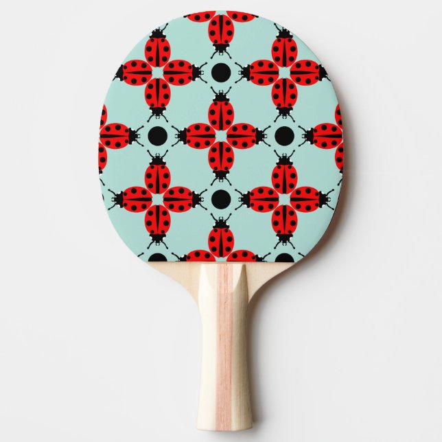 Raquette De Ping Pong Motif Ladybug (Devant)