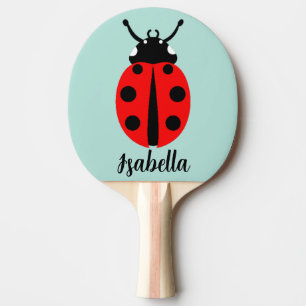 Raquette De Ping Pong Motif Ladybug