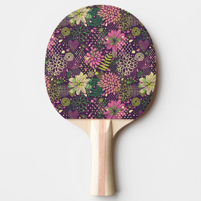 Raquette De Ping Pong Motif lumineux (Devant)