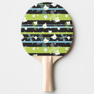 Raquette De Ping Pong Motif mignon avec peu d'ours