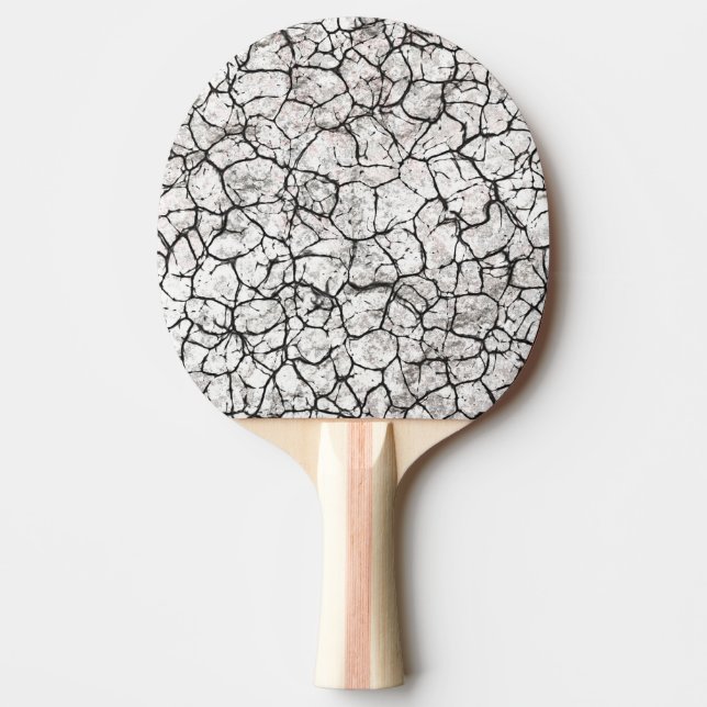 Raquette De Ping Pong Motif numérique marbre fissuré (Devant)
