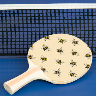 Raquette De Ping Pong Motif Queen Bee