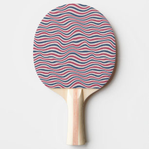 Raquette De Ping Pong Motif rayé 2