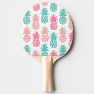 Raquette De Ping Pong Motif vintage d'ananas
