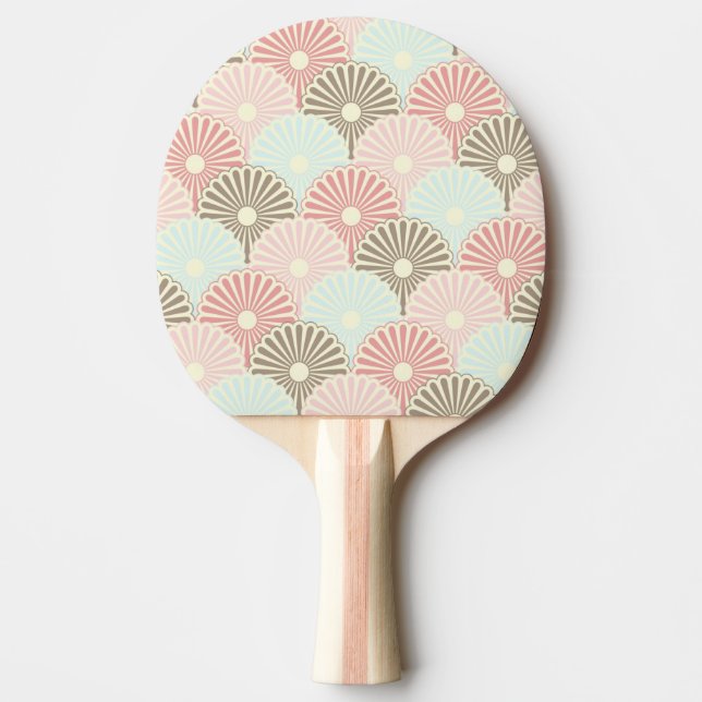 Raquette De Ping Pong Motif vintage japonais (Devant)